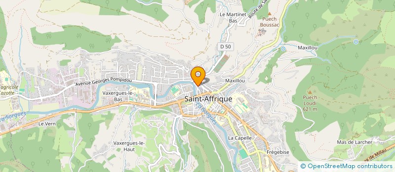 localisation de l'entreprise LE TREIZE  SAINT-AFFRIQUE