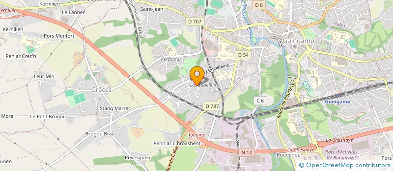 localisation de l'entreprise LE TREIZE INVESTISSEMENT ET FILS  GRACES