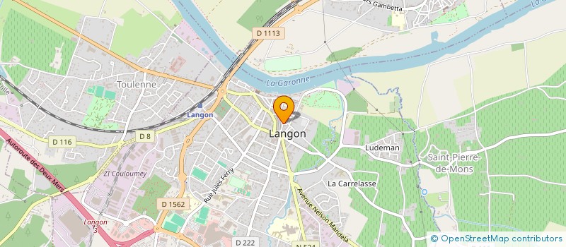 localisation de l'entreprise LE TREME  CASTETS ET CASTILLON