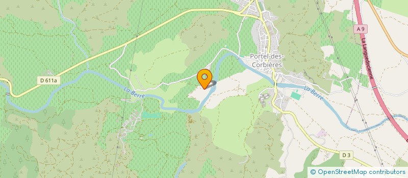 localisation de l'entreprise LE TREMPLIN 111  PORTEL DES CORBIERES