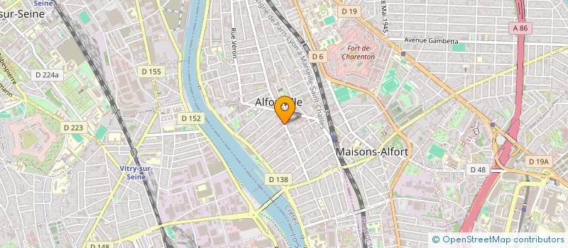 localisation de l'entreprise LE TREMPLIN à ALFORTVILLE
