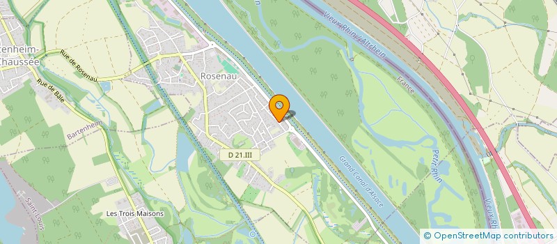 localisation de l'entreprise LE TREMPLIN  ROSENAU