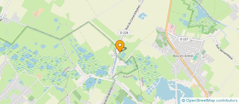 localisation de l'entreprise LE TREMPLIN SOLIDAIRE DE L'ARDRESIS BY LAURY  ARDRES