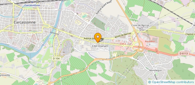 localisation de l'entreprise LE TRENEL à CARCASSONNE