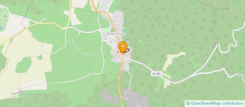 localisation de l'entreprise LE TRESOR DE VIVRE  POUZILHAC