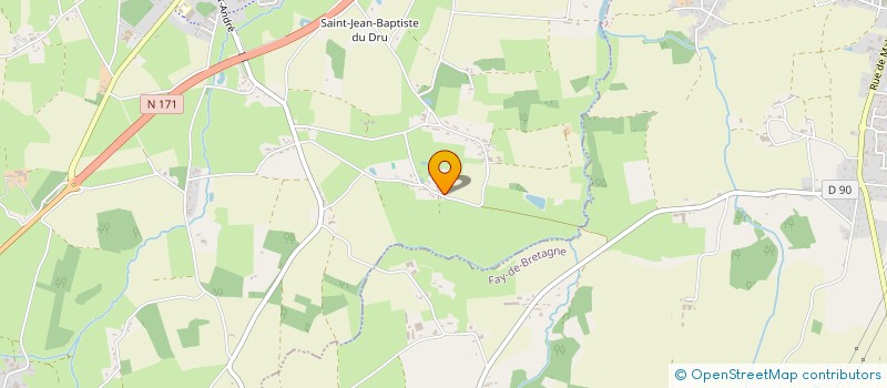 localisation de l'entreprise LE TRESOR DES MARAIS  BOUVRON