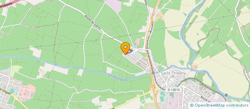 localisation de l'entreprise LE TRESOR DU LAC  SAINT-THIBERY