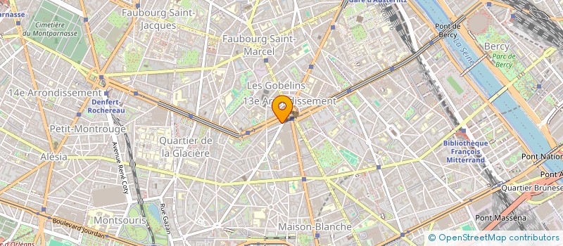 localisation de l'entreprise LE TRESOR DU LAGON D'OR  PARIS