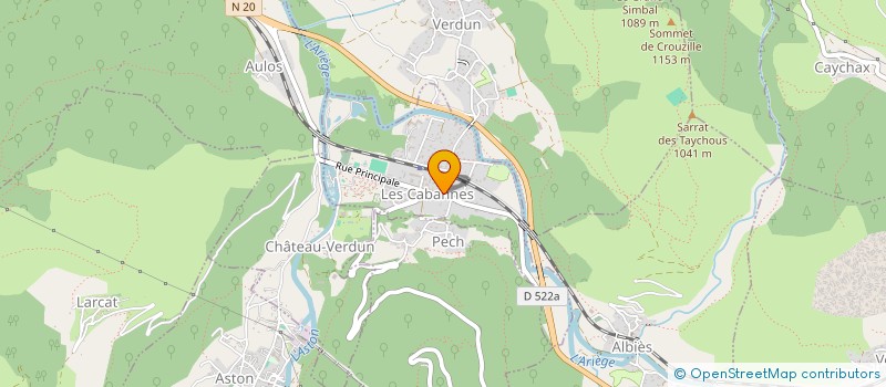localisation de l'entreprise LE TREVI à LES CABANNES