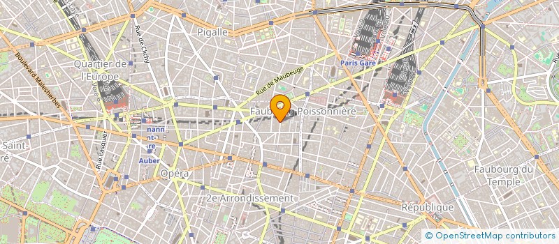 localisation de l'entreprise LE TREVISE  PARIS