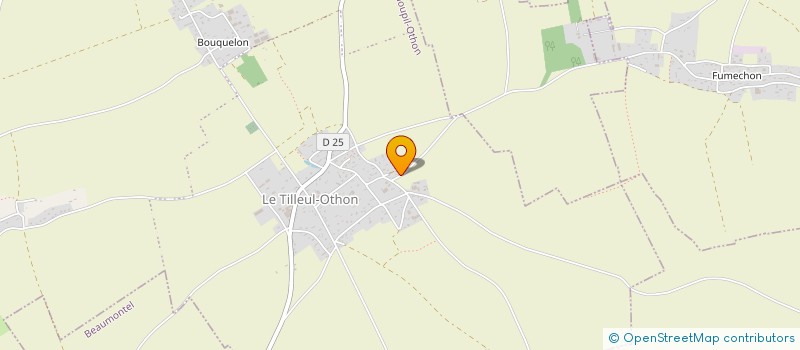 localisation de l'entreprise LE TRIANON  ECARDENVILLE-LA-CAMPAGNE