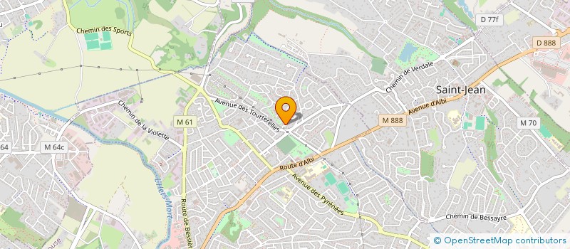 localisation de l'entreprise LE TRIANON à L'UNION