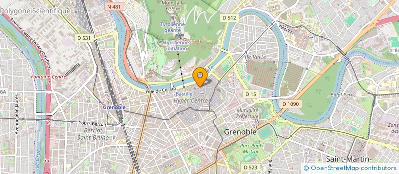 localisation de l'entreprise LE TRIB à GRENOBLE