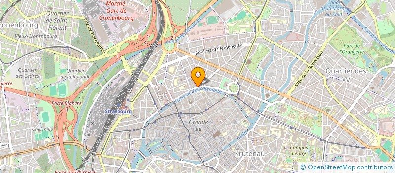 localisation de l'entreprise LE TRIBUNAL  STRASBOURG