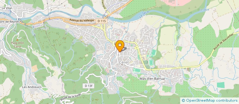 localisation de l'entreprise LE TRICOT DE PAUL  CERET