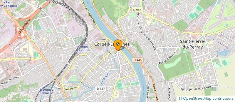 localisation de l'entreprise LE TRICOTIN à CORBEIL-ESSONNES