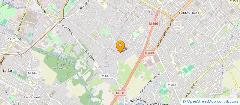 localisation de l'entreprise LE TRIE BONNERIE à HEM
