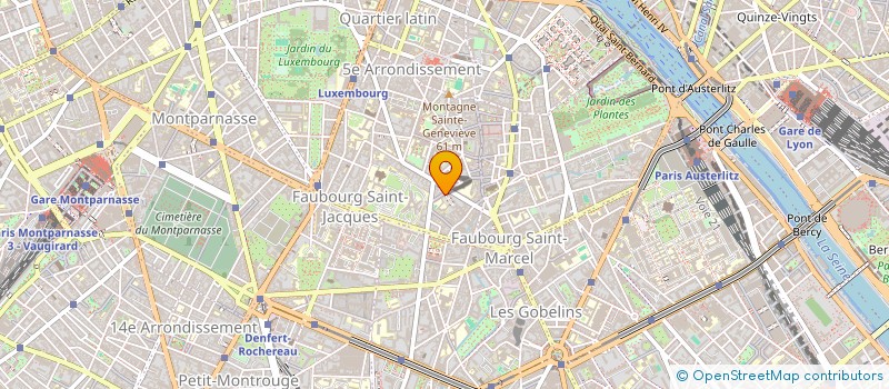 localisation de l'entreprise LE TRIO  PARIS