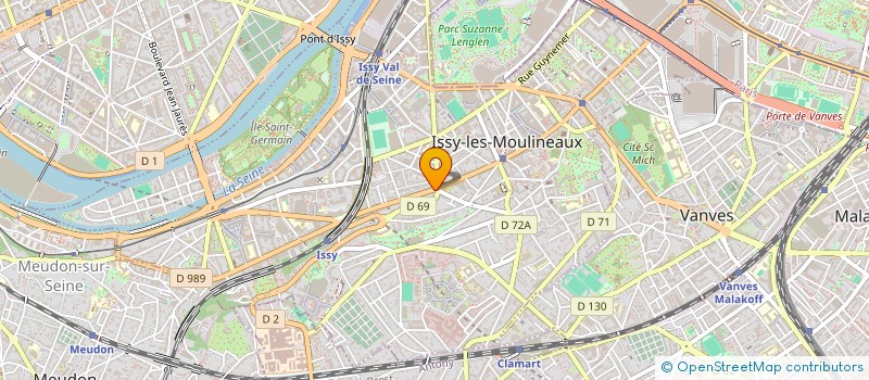 localisation de l'entreprise LE TRIO à ISSY-LES-MOULINEAUX
