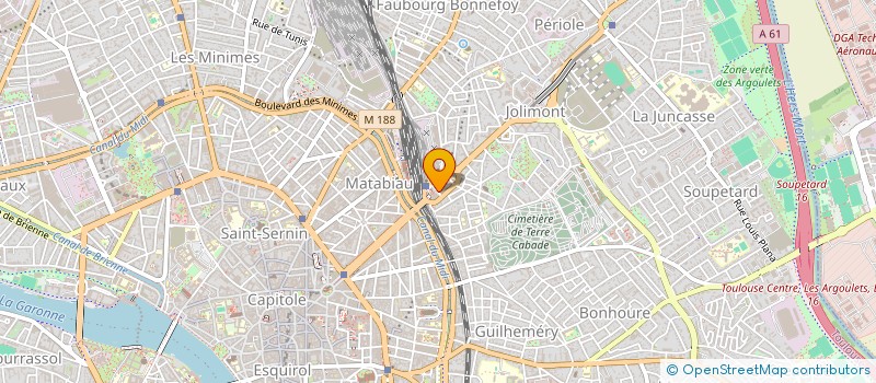 localisation de l'entreprise LE TRIO à TOULOUSE