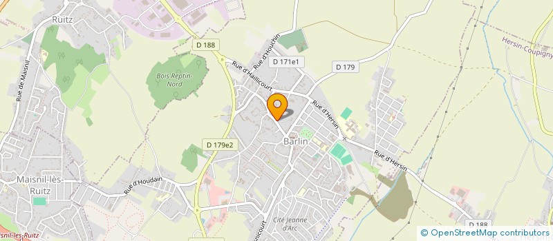 localisation de l'entreprise LE TRIO à BARLIN