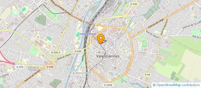 localisation de l'entreprise LE TRIO ALS à VALENCIENNES