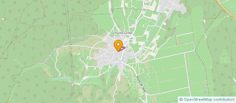 localisation de l'entreprise LE TRIO CREATIF  LIRAC