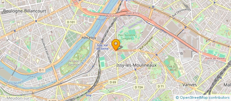 localisation de l'entreprise LE TRIO D'ISSY à ISSY-LES-MOULINEAUX