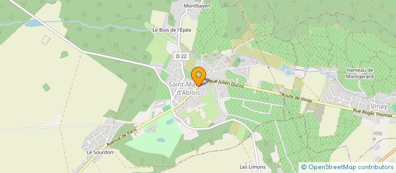 localisation de l'entreprise LE TRIO GAGNANT à SAINT-MARTIN-D'ABLOIS