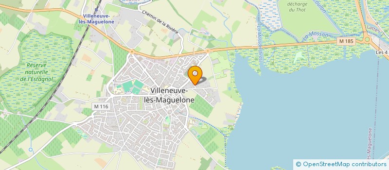 localisation de l'entreprise LE TRIOLVEIRE à VILLENEUVE-LES-MAGUELONE