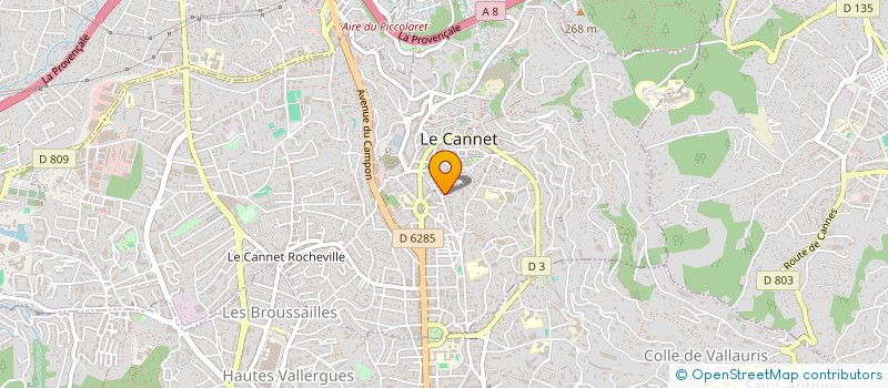 localisation de l'entreprise LE TRIPORTEUR à LE CANNET