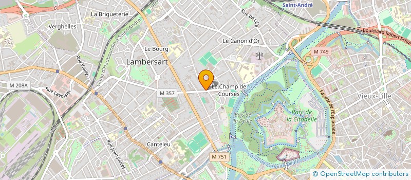 localisation de l'entreprise LE TRIPORTEUR à LAMBERSART