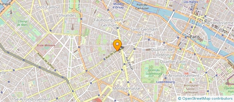 localisation de l'entreprise LE TRISKEL à PARIS