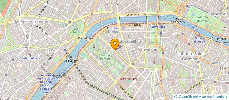 localisation de l'entreprise LE TRITON  PARIS