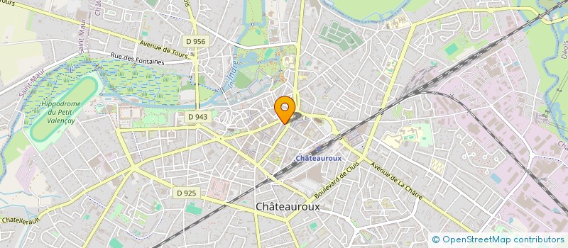 localisation de l'entreprise LE TROC DES LUTINS à CHATEAUROUX