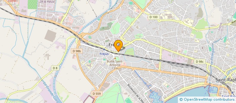 localisation de l'entreprise LE TROCADERO à FREJUS