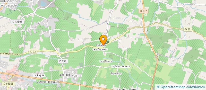 localisation de l'entreprise LE TROCKET  ANGLADE