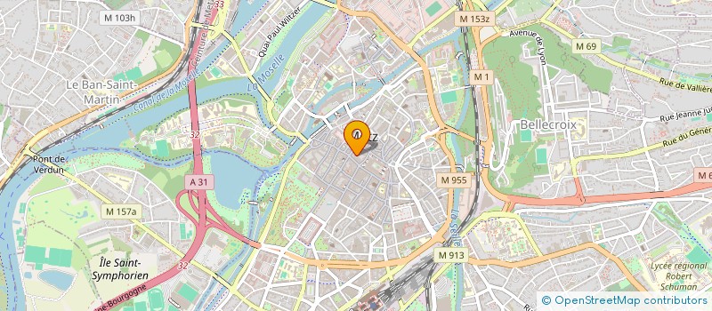 localisation de l'entreprise LE TROIS  METZ