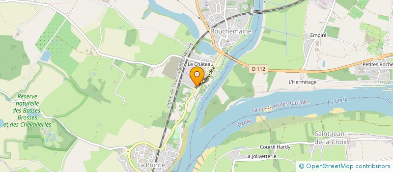 localisation de l'entreprise LE TROISIEME SOUFFLE  BOUCHEMAINE