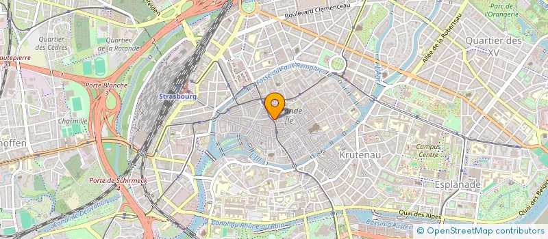 localisation de l'entreprise LE TROISIEME SOUFFLE à STRASBOURG