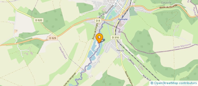 localisation de l'entreprise LE TROPICO  QUINCAMPOIX-FLEUZY