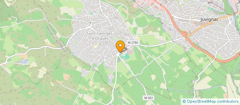 localisation de l'entreprise LE TROPIQUE à SAINT-GEORGES-D'ORQUES