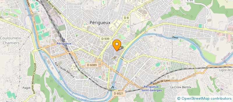 localisation de l'entreprise LE TROQUET à PERIGUEUX