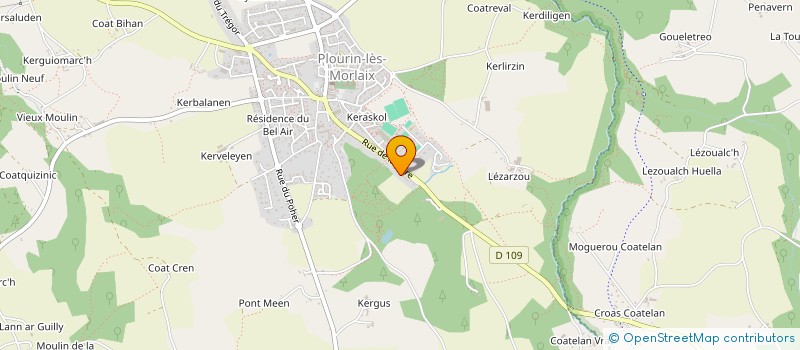 localisation de l'entreprise LE TROQUET DES SPORTS  PLOURIN-LES-MORLAIX