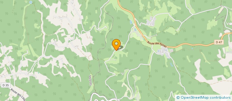 localisation de l'entreprise LE TROUSSEAU CONCIERGERIE  SAINT-ANDRE-D'ALLAS