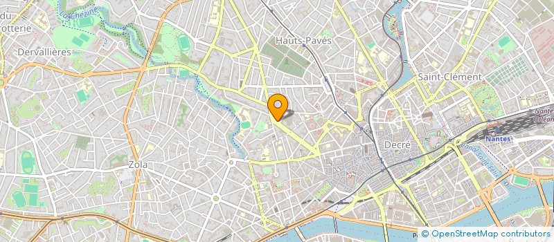 localisation de l'entreprise LE TROUSSEAU DE CLES à NANTES