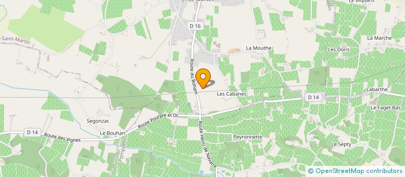 localisation de l'entreprise LE TRUC  LAMONZIE-SAINT-MARTIN