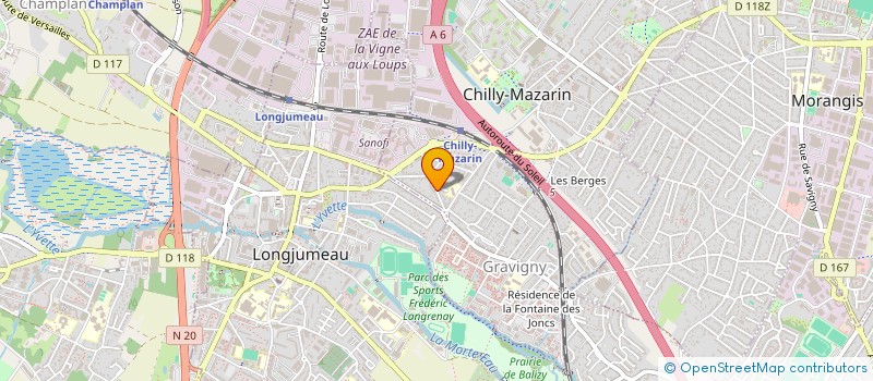 localisation de l'entreprise LE TRUONG à CHILLY-MAZARIN