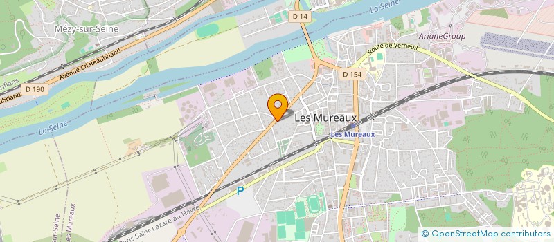 localisation de l'entreprise LE TRUST à LES MUREAUX