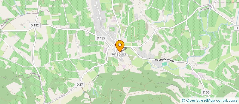 localisation de l'entreprise LE TUBET ROYAL à ANSOUIS